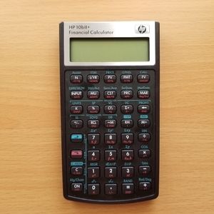 HP 10bll+ Financial Calculator EUC